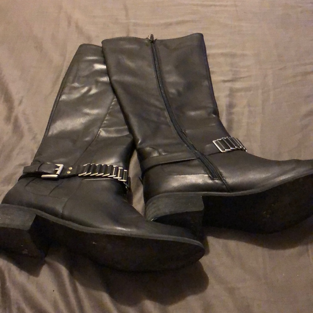 Black Long Boots